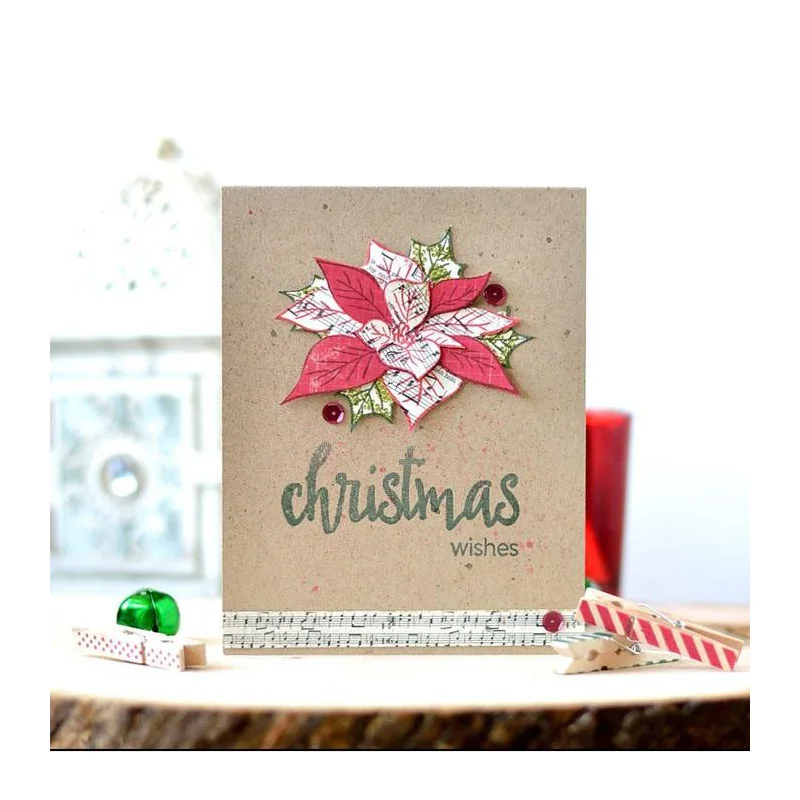New Metal Cutting Dies and Scrapbooking For Paper Making Festival Flower Embossing Without Stamps Frame Card Craft Set