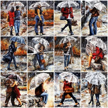

Evershine Diamond Embroidery Couples 5D DIY Diamond Painting Portrait Cross Stitch Kit Full Square Mosaic Home Decoration