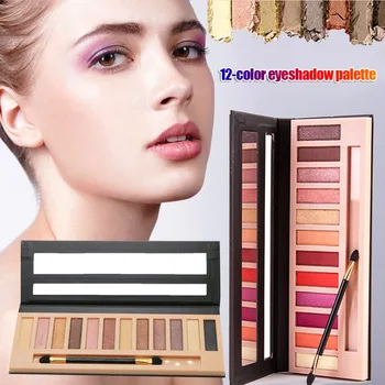 

12 Colors Eyeshadow Makeup Palette Long Lasting Eye Shadow Cosmetics for Women MH88