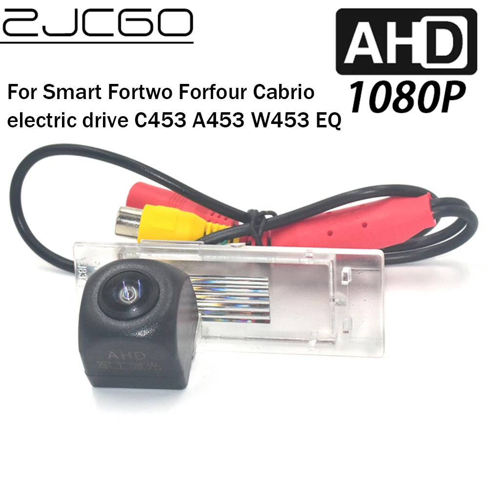 Zjcgo Car Rear View Reverse Backup Parking Ahd 1080P Camera Per Smart Fortwo Forfour Cabrio Electric Drive C453 A453 W453 Eq