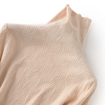 

2020 Long V-neck Cashmere Sweater Female Korean Knit Sweater Slim Bottoming Sweater Tide One Generation