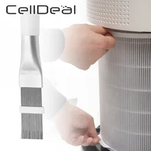 Ferramenta de limpeza, pente de bobina de reparo para ar condicionado, condensador hvac, universal, aço inoxidável, escova dobrável