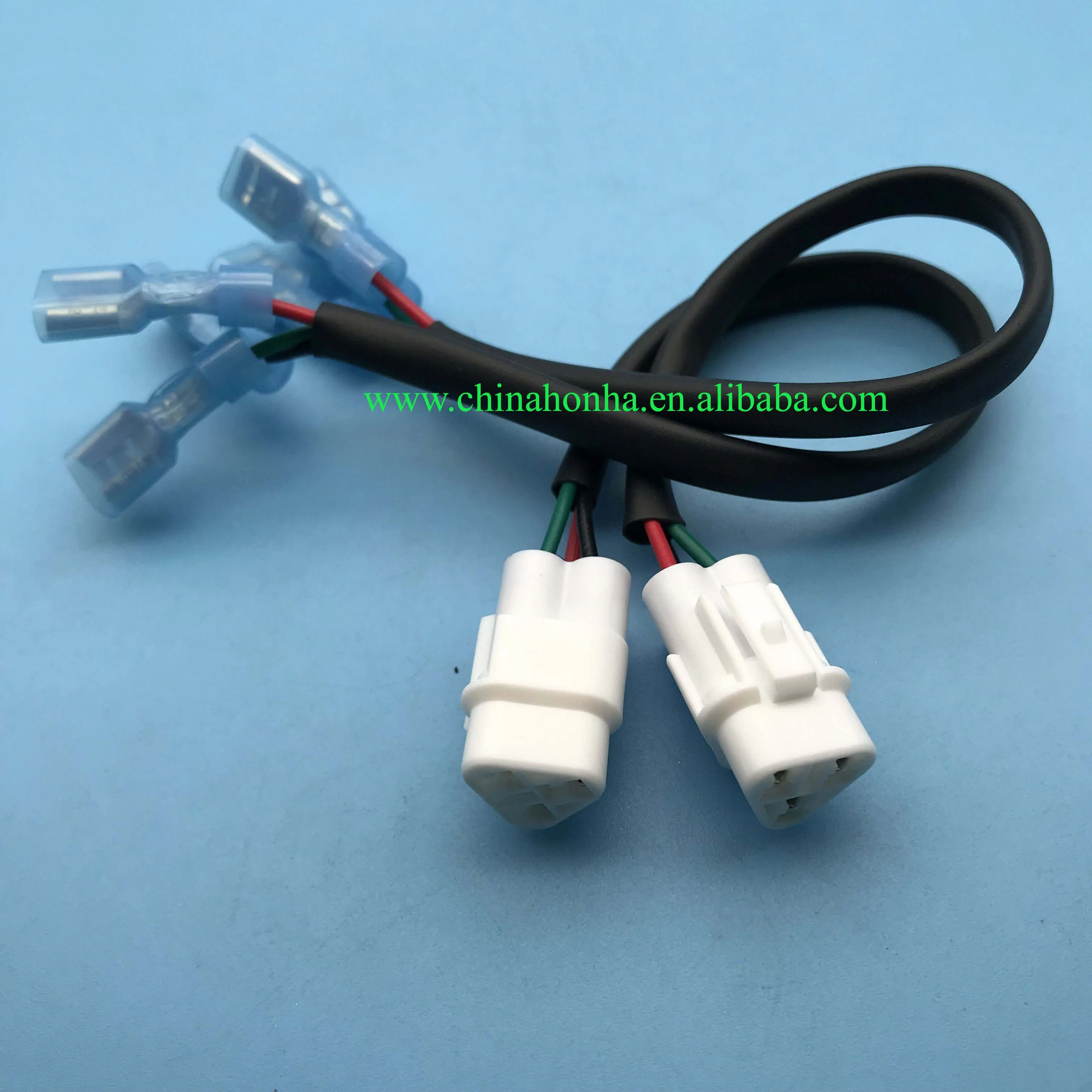 

6180-3241 3-контактный MT090 герметичный мотоциклетный гнездовой разъем TPS - TRE с 20-сантиметровым жгутом проводов 20AWG