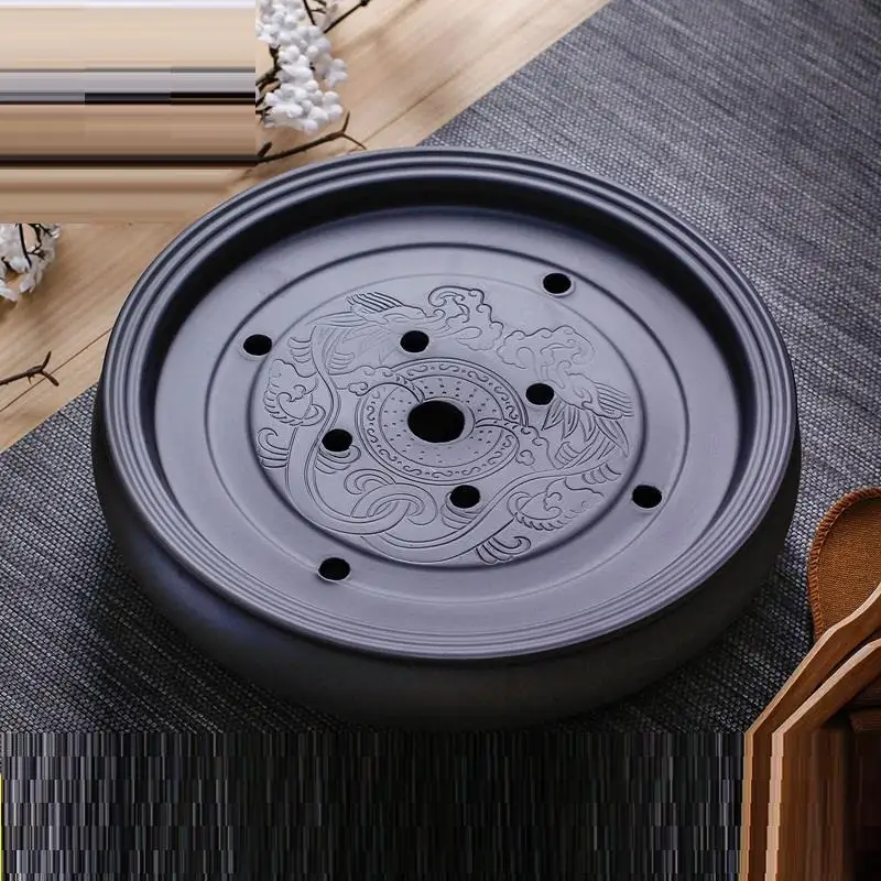Пуэр церемония де Те Чино аксессуары доска вассоио да портата набор Dienbladen керамика Gongfu Китайский держатель Кунг фу чайный поднос