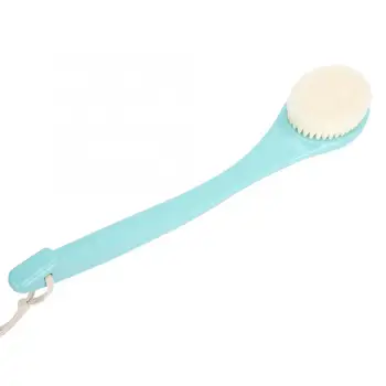 

38cm Long Handle Bathing Shower Soft Hair Brush Massage For Adult Baby Green