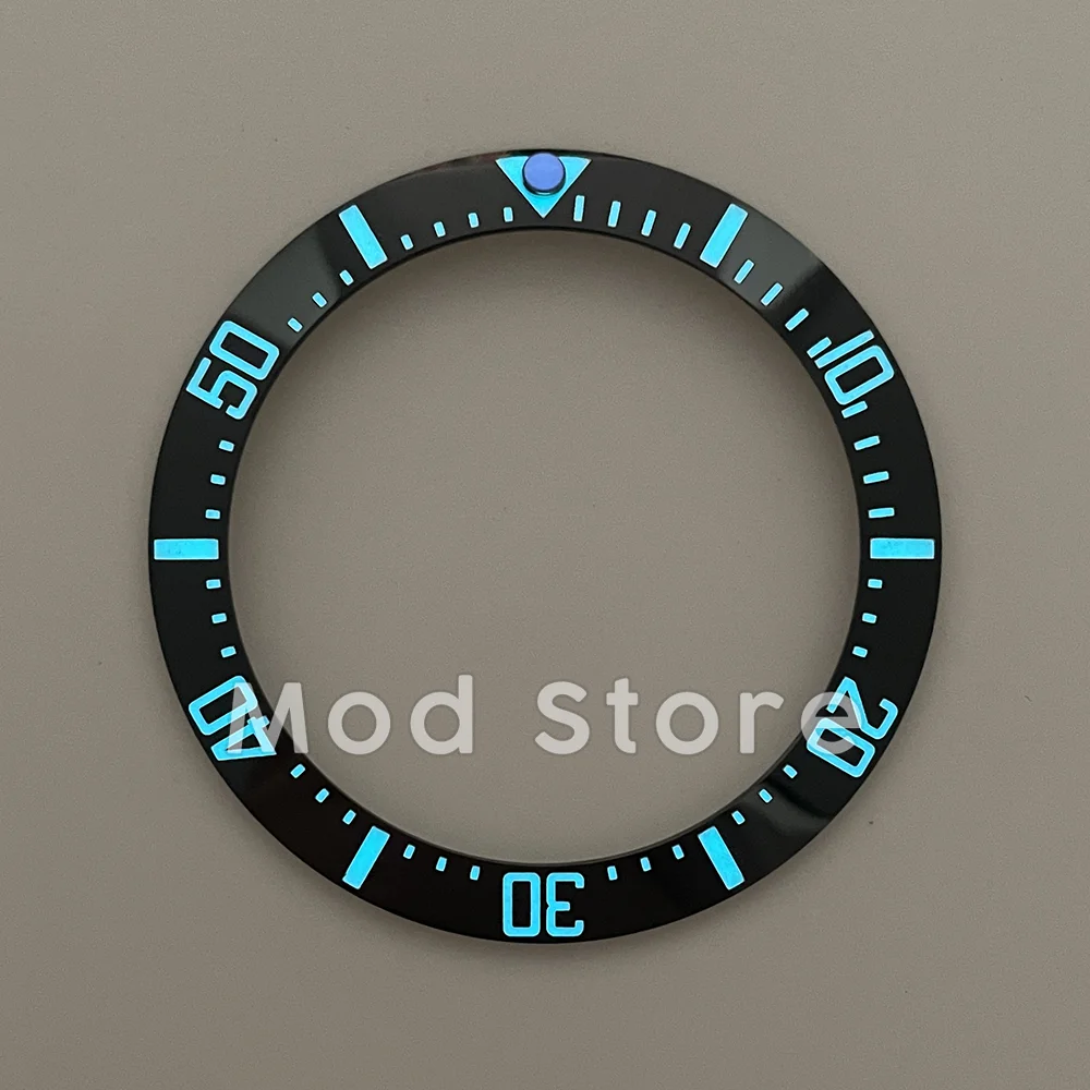 Premium Black Ceramic Bezel Insert with BGW9 Lume