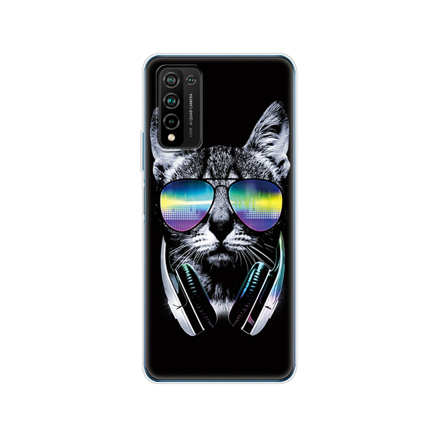 Honor 10X Lite Case Silicon TPU Soft Back Cover Phone Case For Huawei Honor 10X Lite Bumper 10XLite Funda Etui Bag Shell