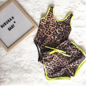 

Leopard Toddler Kids Baby Girl Swimsuit Bikini Swimwear Bathing Suit Beachwear