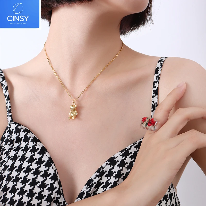 CINSY Pendants Jewelry For Women Collares Para Mujer Trending Products Chains Necklace For Women Goth Necklaces Necklace Choker