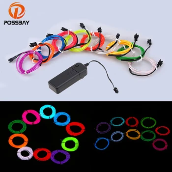 

POSSBAY Neon LED Rope Lights + Output Connector Inverter Controller For Car Motorcycle Home Shop Party Parade Decoration