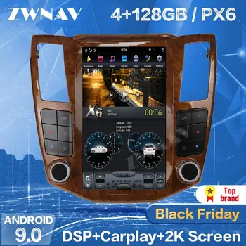 

4+128GB Tesla Screen Carplay For 2004 2005 2006 2007 Lexus RX300 RX330 RX350 RX400H RX450 Android Player Audio Radio Stereo Unit