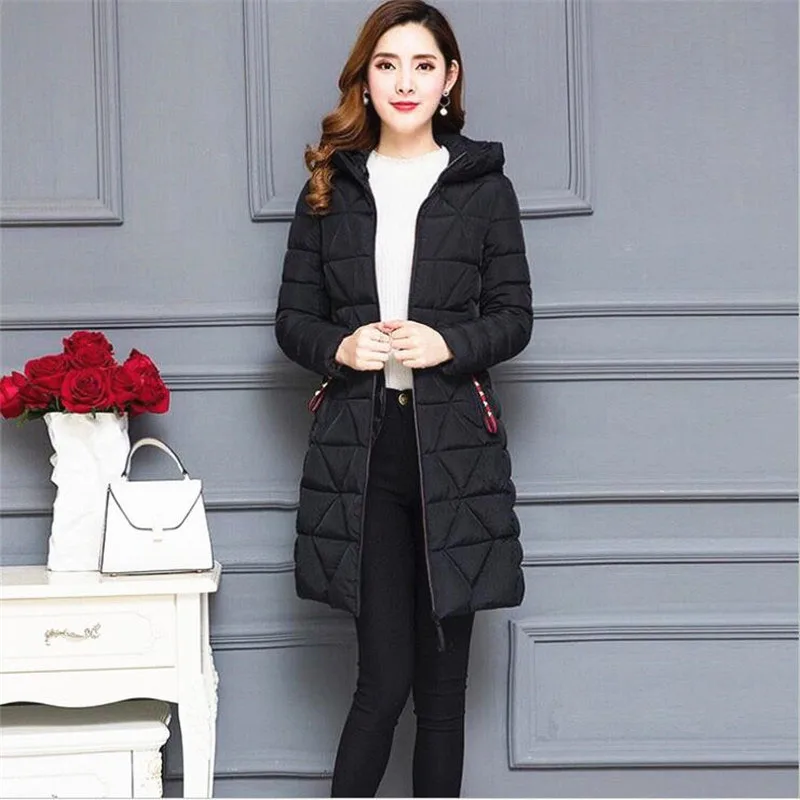 

Winter Jacket Women 2019 Korean Slim High Quality Parkas Outwear Women Long Coats Plus Size 6XL Clothing Kurtka Zimowa Damska