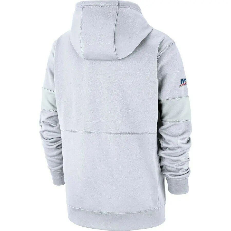 На заказ, размеры, S-4XL, 100-й сезон, нашивка, платина, Терма, белый пуловер, толстовка с капюшоном, передний карман, мужская Толстовка