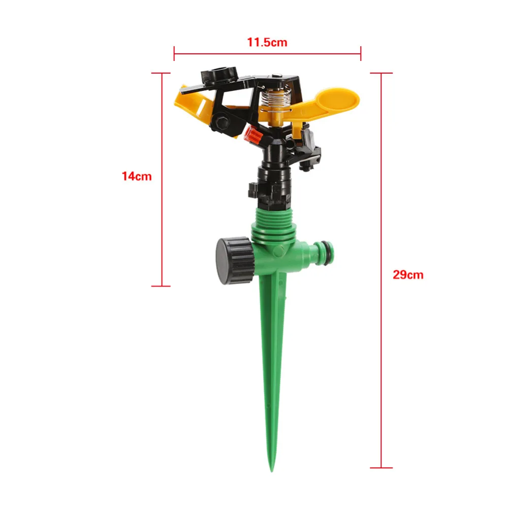 360 Degree Garden Automatic Rotating Nozzles Sprinkler Grass Degree Rotating Sprayer Garden Lawn Watering Irrigation garden sprinkler,plants irrigation kits,irrigation sprinklers,garden irrigation nozzle,drip irrigation,drip irrigation sprinklers