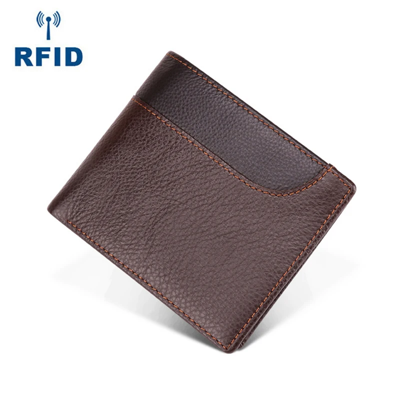 COWATHER wallet for men top grade cow leather men wallets short style fashion vintage cowhide leather male purse free shipping