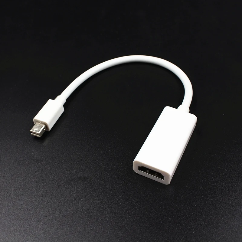 NEW Mini DisplayPort To HDMI Adapter Cable Mini Display Port DP Converter Thunderbolt High Quality For