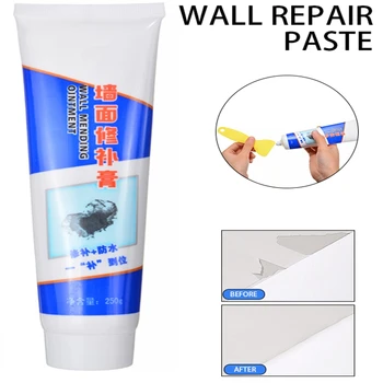 

250g Wall Mending Agent Universal Wall Crack Repair Cream Nail Repair Paste Walls Peeling Graffiti Gap Repair Ointment Sealant