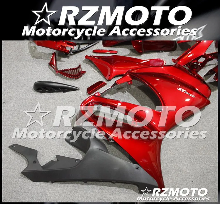 ABS мотоцикл обтекатель комплект для HONDA ST1300 2002-2008 год кузов литья под давлением Магазин № 1371