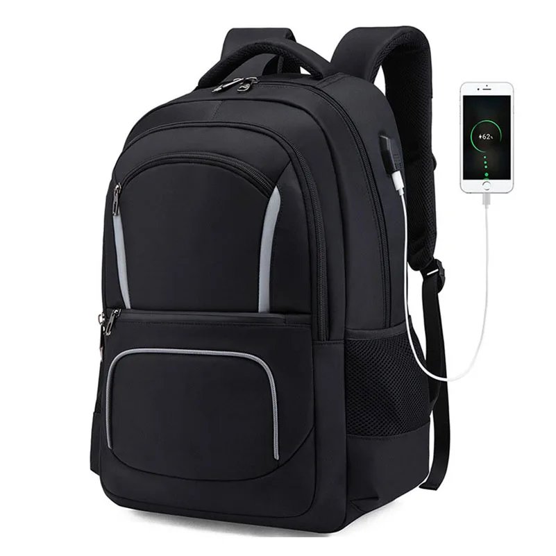 

Men Backpack Large Capacity Multi-function Fit for 17 Inch Laptop USB Charging Backpack Travel College Style Student Backpacks