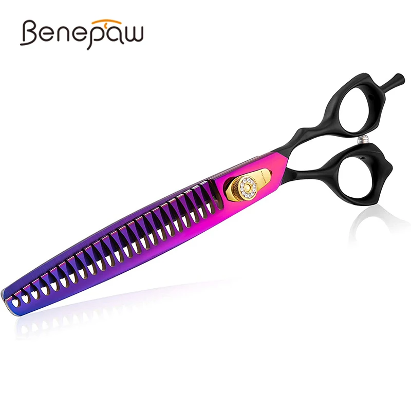 

Профессиональные ножницы для собак Benepaw, прямые изогнутые ножницы для стрижки домашних животных, филировочные текстурирующие ножницы