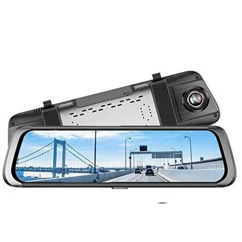 

10 Inch 1080P FHD Car Rearview Mirror DVR Camera Driving Recorder Support TF Card OD889