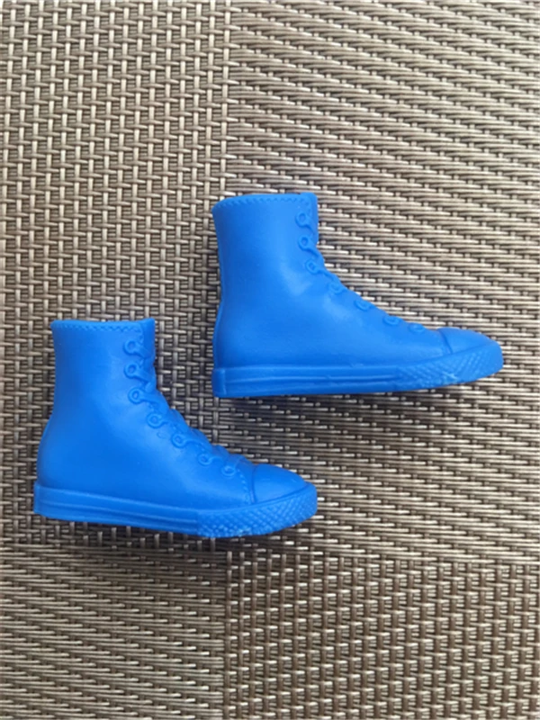 Blythy Puppe Stiefel Puppe Dekore 1/6 Blyth Puppe Schwarz Kaffee Blau Weiß Silber Sandalen Schuhe Kinder DIY Dressing Spielzeug Mode Schuh – Detail 23