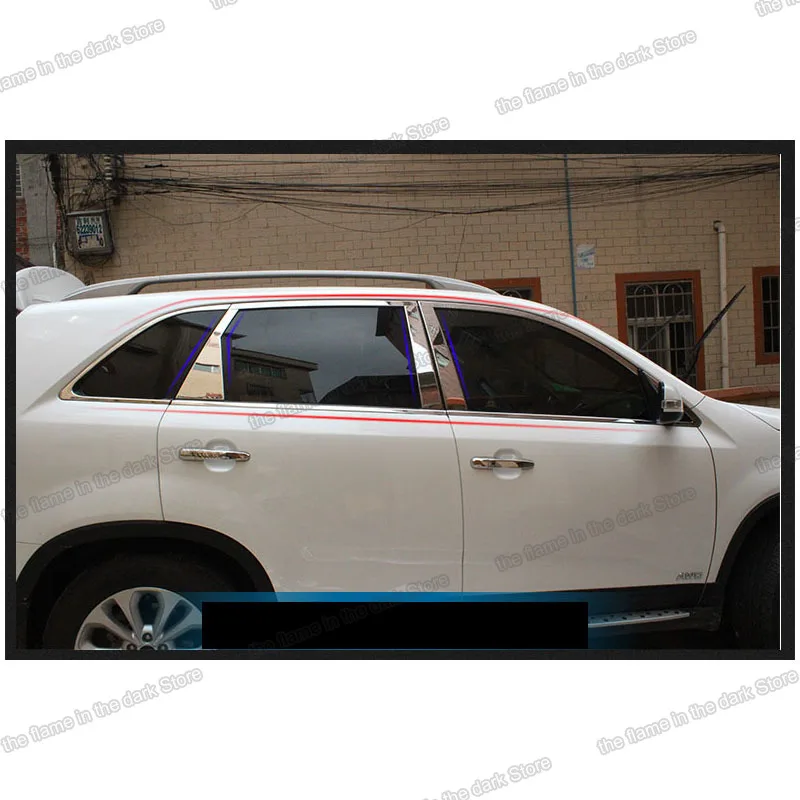 Стеклоподъемник lsrtw2017 из нержавеющей стали 304 для kia sorento 2015 2016 2017 2018 Sorento Prime|trim|trim