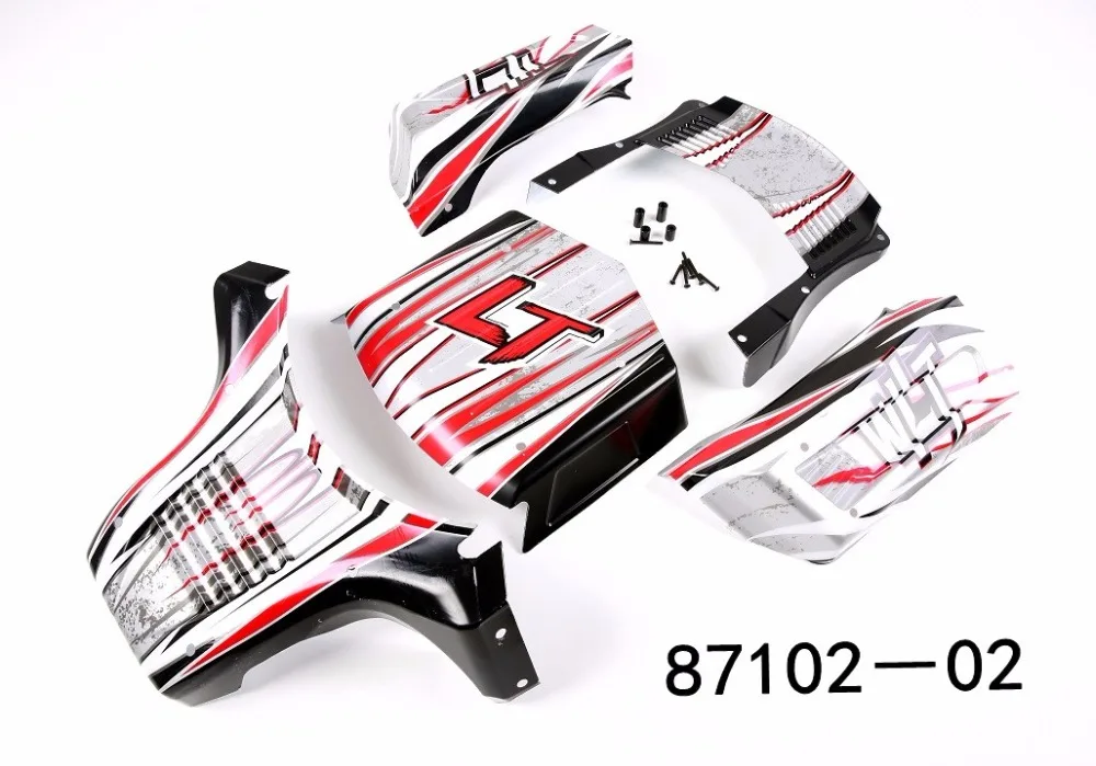 Корпус Корпуса сплит-комплект для 1/5 losi 5ive-T king motor x2 ROVAN LT RC автозапчасти