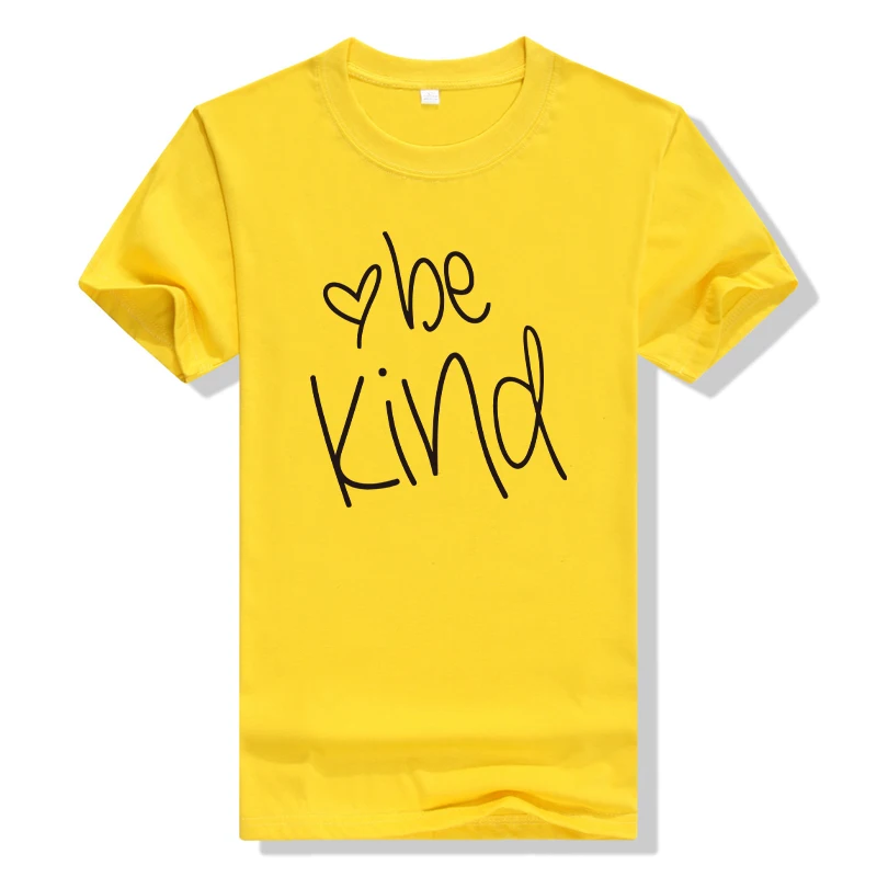Be kind Graphic забавный вид Несс футболка для женщин Harajuku honey Bees рукав топы