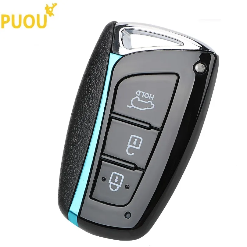 3 Button Car Remote Smart Key Suit for HYUNDAI 95440-2W600 Santa Fe IX45 433MHz ID46 pcf7952 msd spark plug wires