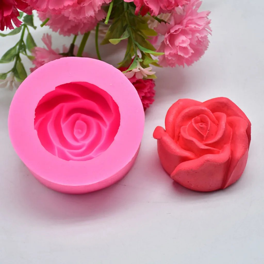 Силиконовая форма для кекса DIY Форма европейский тисненый цветок Шоколад для кекса для глины помадка торт украшения 8,7