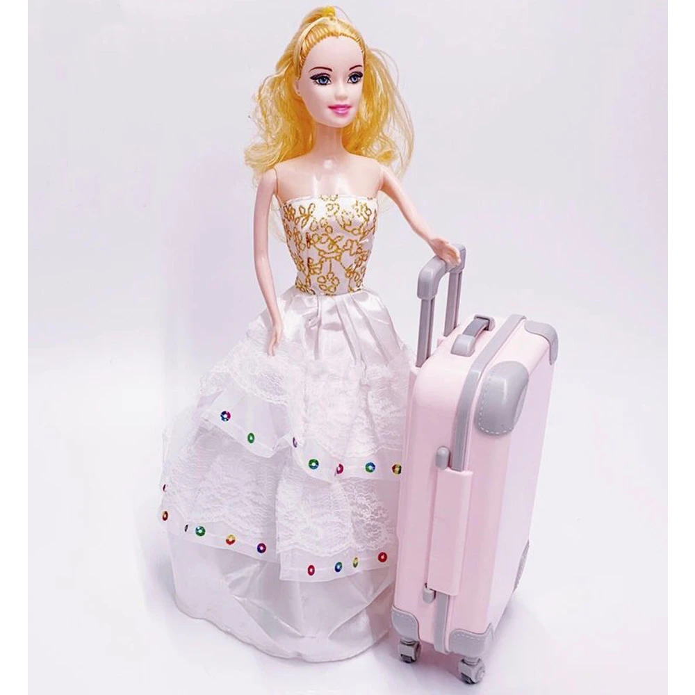 barbie storage suitcase