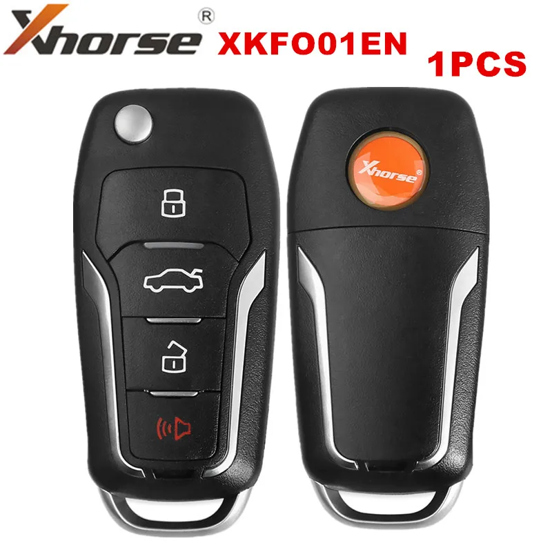 1 шт./лот Xhorse XKFO01EN проводной дистанционный ключ для Ford Condor Flip 4 кнопочный