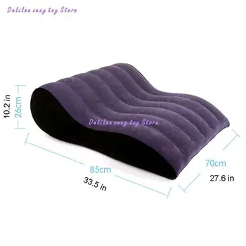 Sex Sofa Inflatable Bed Wedge Pillow Sex Adult Love Pad Chair Love Position Cushion Sex Equipment Erotic sex toys for couples 5