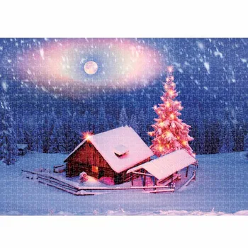 

DEBIZHONG Adult Children Puzzles Holiday Gift Puzzle Toy 1000PC Puzzle Landscape Pattern Interesting Toys classic casual games