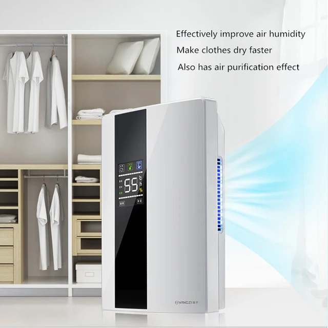 2.2L Intelligent Remote Dehumidifier Air Dryer Purifier Humidity-control Defrost Automatic Shut-down Moisture Absorption Machine 5