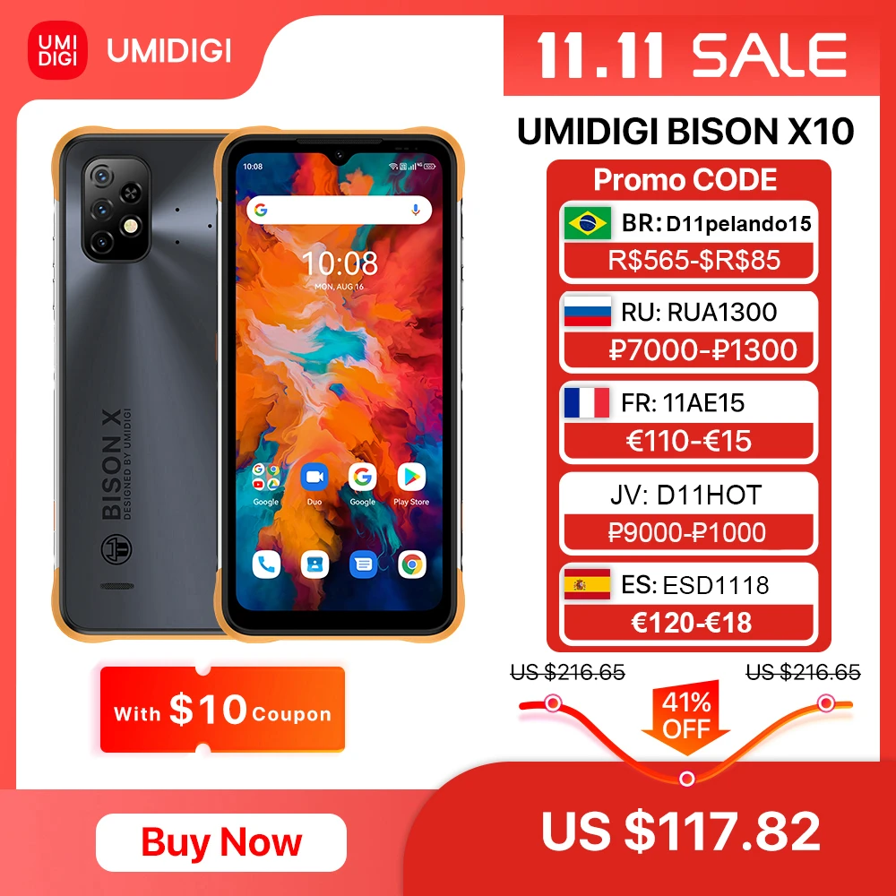 Deal: Get UMIDIGI Bison X10 and X10 Pro for Discounted Prices at the ...