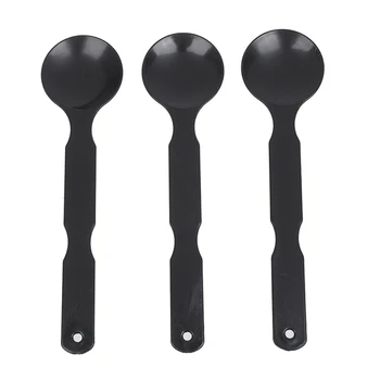 

3PCS Eye Occluder Professional Black Handheld Optometry Tool Eye Occluder Block Plate for Vision Test Eyesight Exam