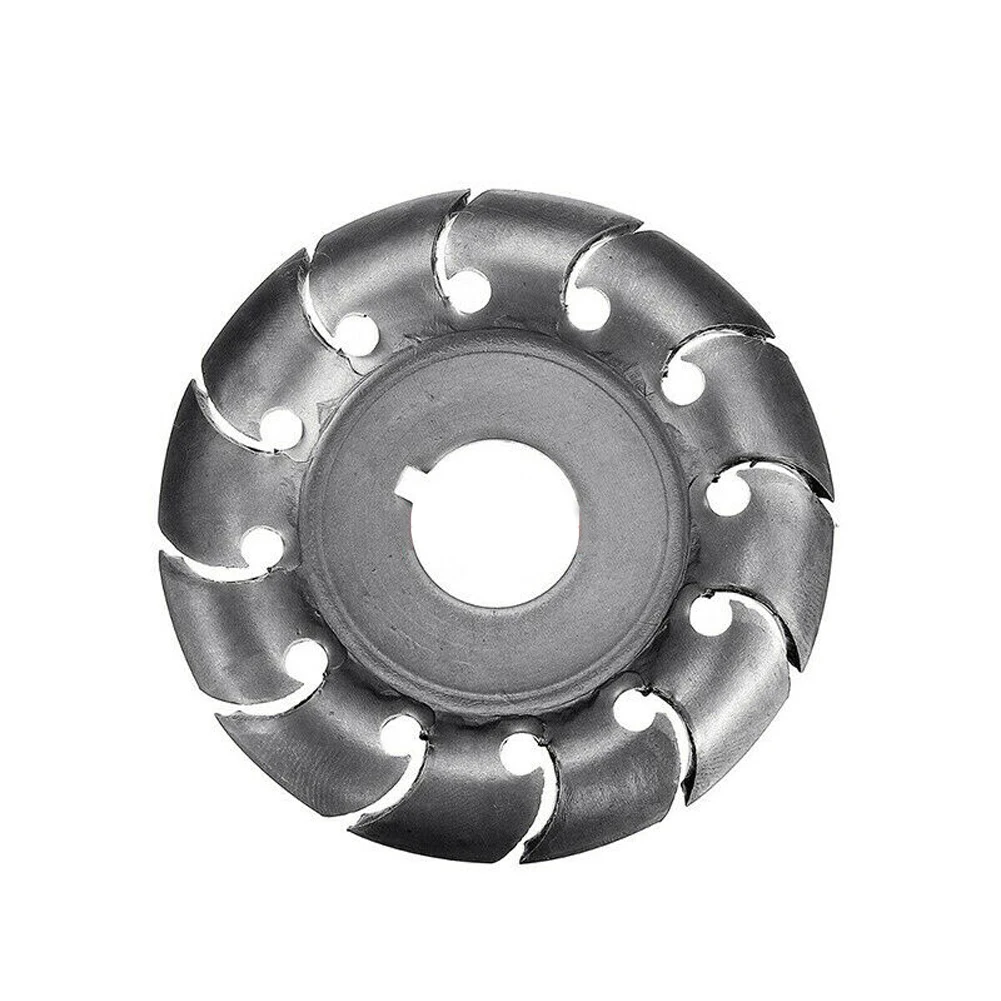 Manganese Steel Hardness Accessories Tool Bore Hole Woodworking Blade 12 Teeth Wood Carving Disc Abrasive Multi-functional