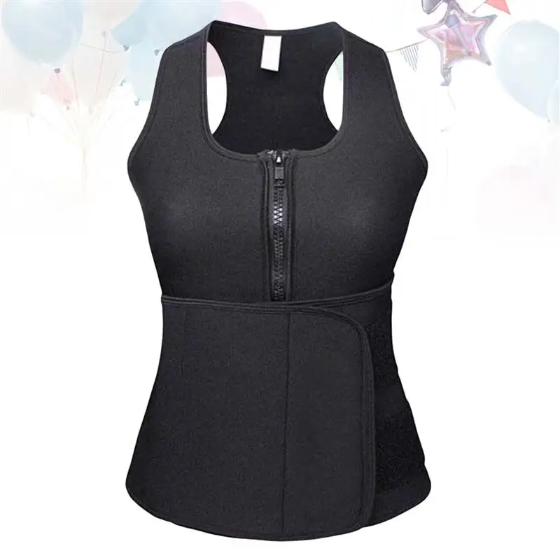 ROSENICE1PC Compression Corset Vest Waist Trainer Belly Control Slimming Shapewear for Women