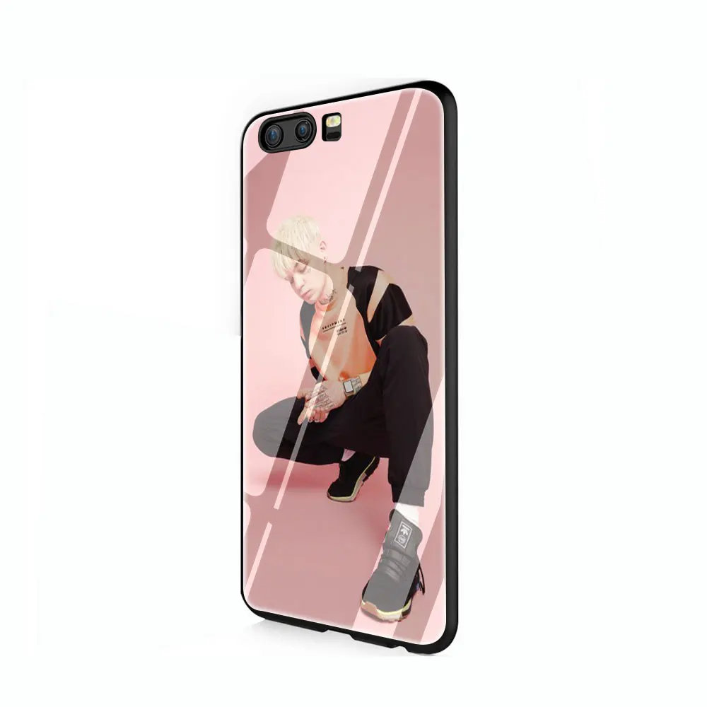 EWAU Rapper Allj закаленное стекло чехол для телефона huawei mate P 10 20 30 Lite Pro Y9 Honor 8X 7A - Цвет: G12