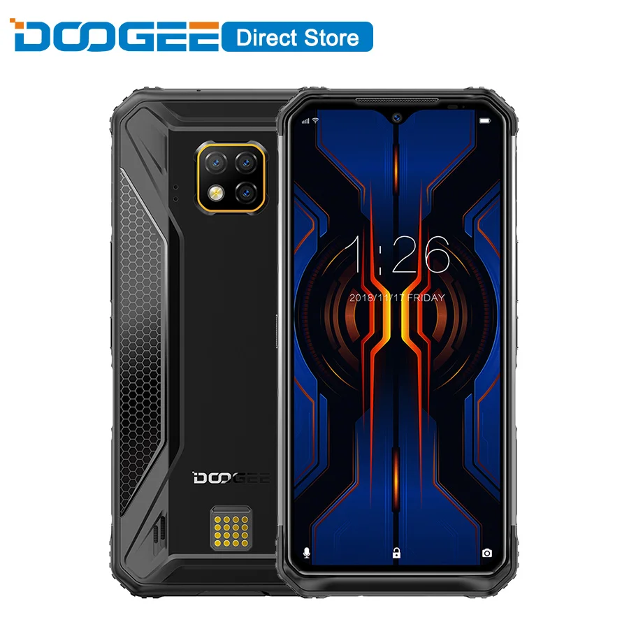 DOOGEE S95 Pro модульный прочный мобильный телефон IP68/IP69K 6,3 дюймов дисплей 5150 мАч Helio P90 Восьмиядерный 8 Гб 128 ГБ 48мп камера Android 9