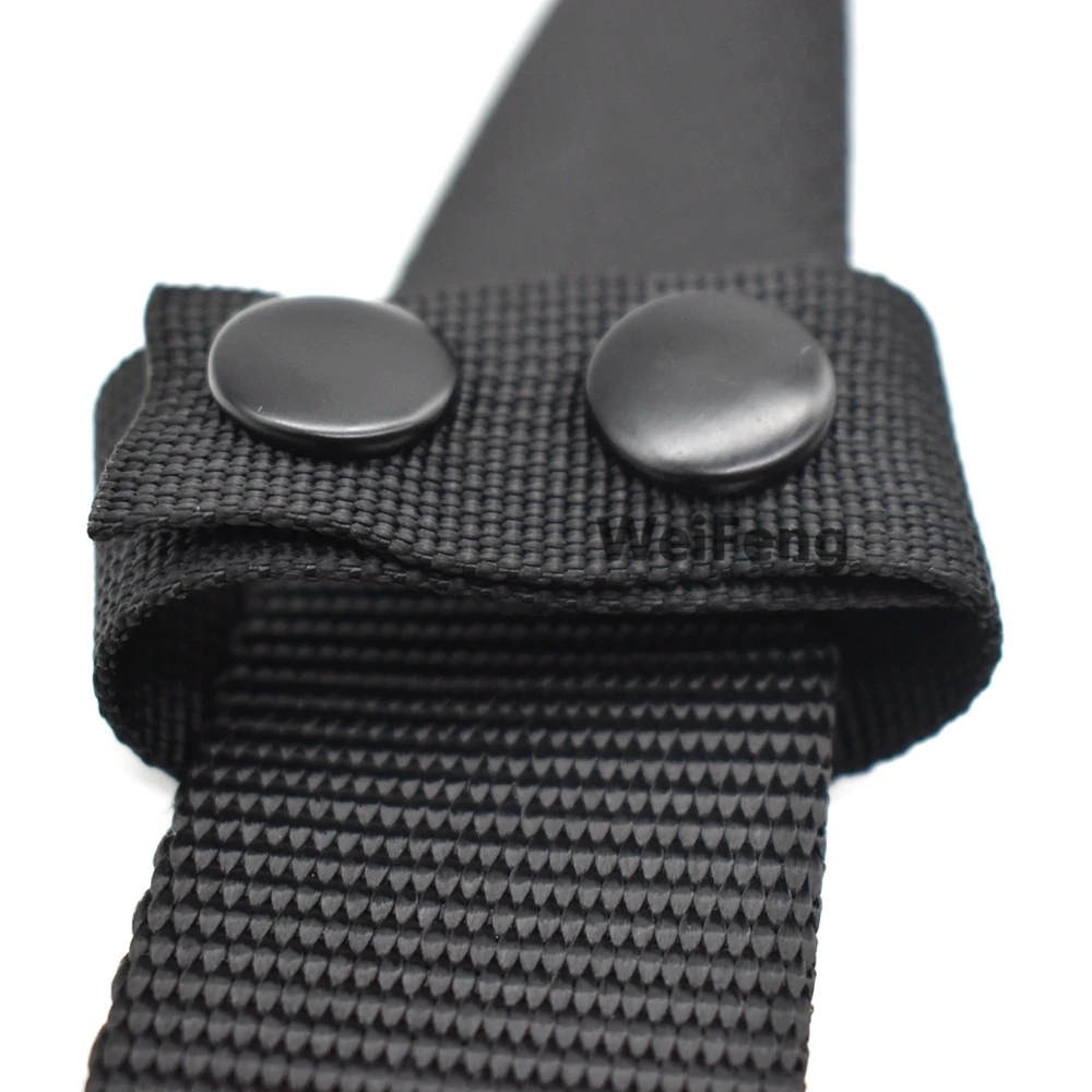 4PCS Tactical Belt Buckle Heavy Duty Belt Keeper Double Snaps for  2inch/2.5inch Wide Belt