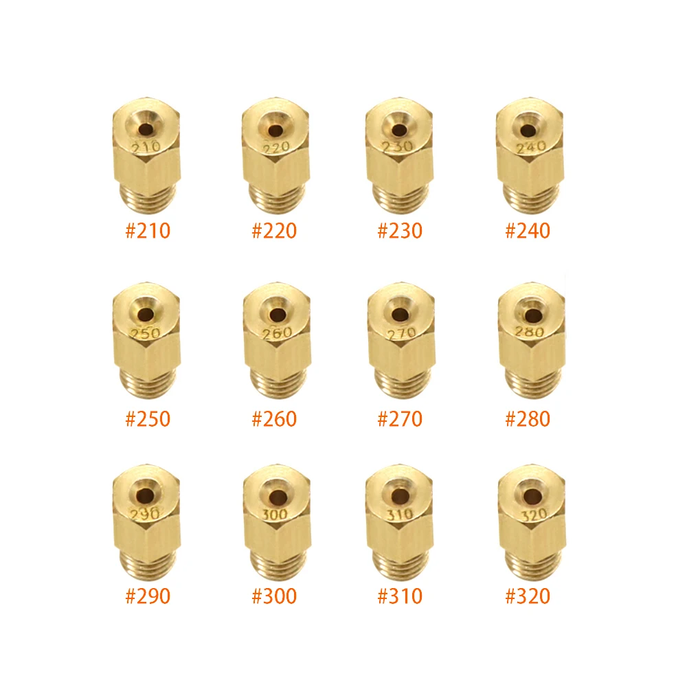 #200 For Mikuni VM TM TMX Carb 12Pcs Carburetor Main Jets Kit VM4/042-LH #90 #200 For Mikuni VM TM TMX Carb 12Pcs Carburetor Main Jets Kit VM4/042-LH #90