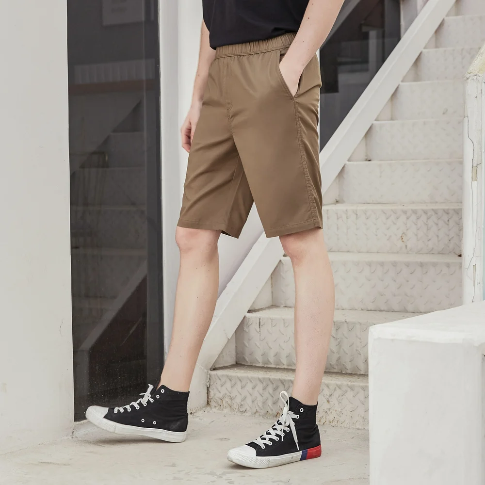 Metersbonwe Casual Shorts Men Summer Fashion youth Street Short Pants Solid Color Breathable Student Trousers Brand Clothing