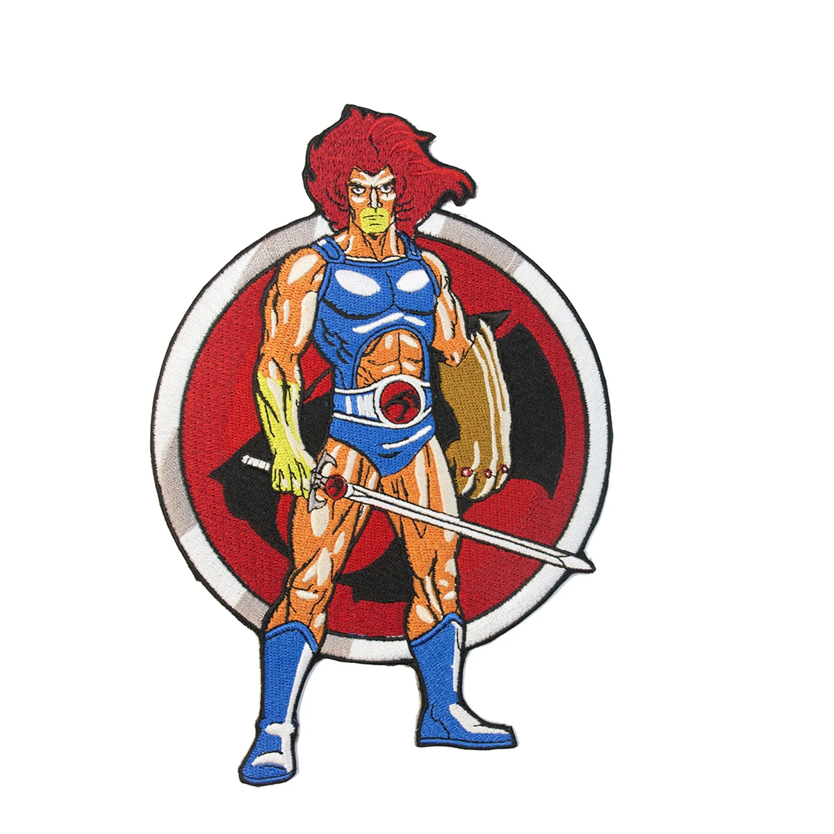 Parches bordados Thundercats Leono, parches corajosos de dibujos