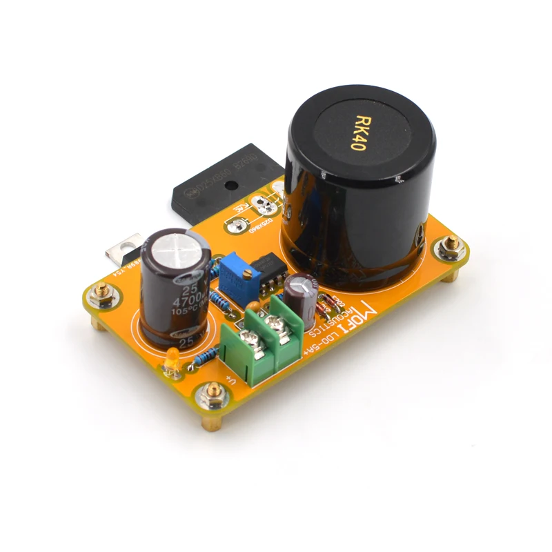 MOFI-LDO5A Mosfet Linear Pwer Supply (SingleRail) 5-24VDC 5A DIY KIT