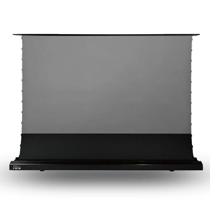 Проектор с электроприводом 4K 16:9 проекционный экран черным