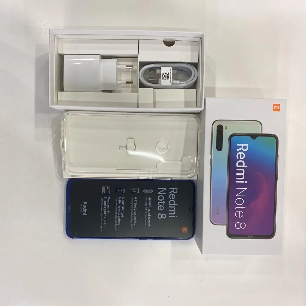 Xiaomi Redmi Note 8 128GB EURO version Мобильный телефон сглобальной версией 4 ГБ 128 Восьмиядерный