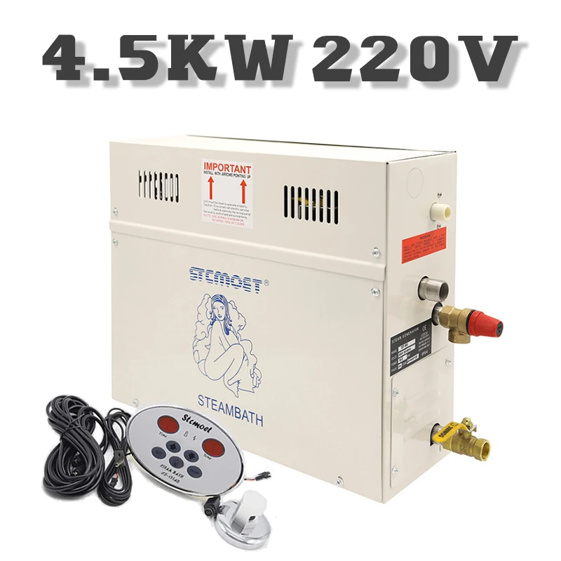 4.5KW сауна бытовой пароочиститель двигателя сауна паровой двигатель 3 кВт/6 кВт/9 кВт/12 кВт/15 кВт/18 кВт с цифровая панель управления